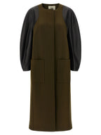 Bicolor Viscose Coat