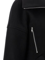 Black Virgin Wool Coat