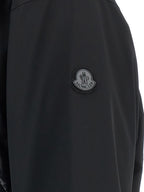 Black Polyamide Full-Length Jacket