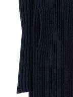 Blue Polyester Cardigan
