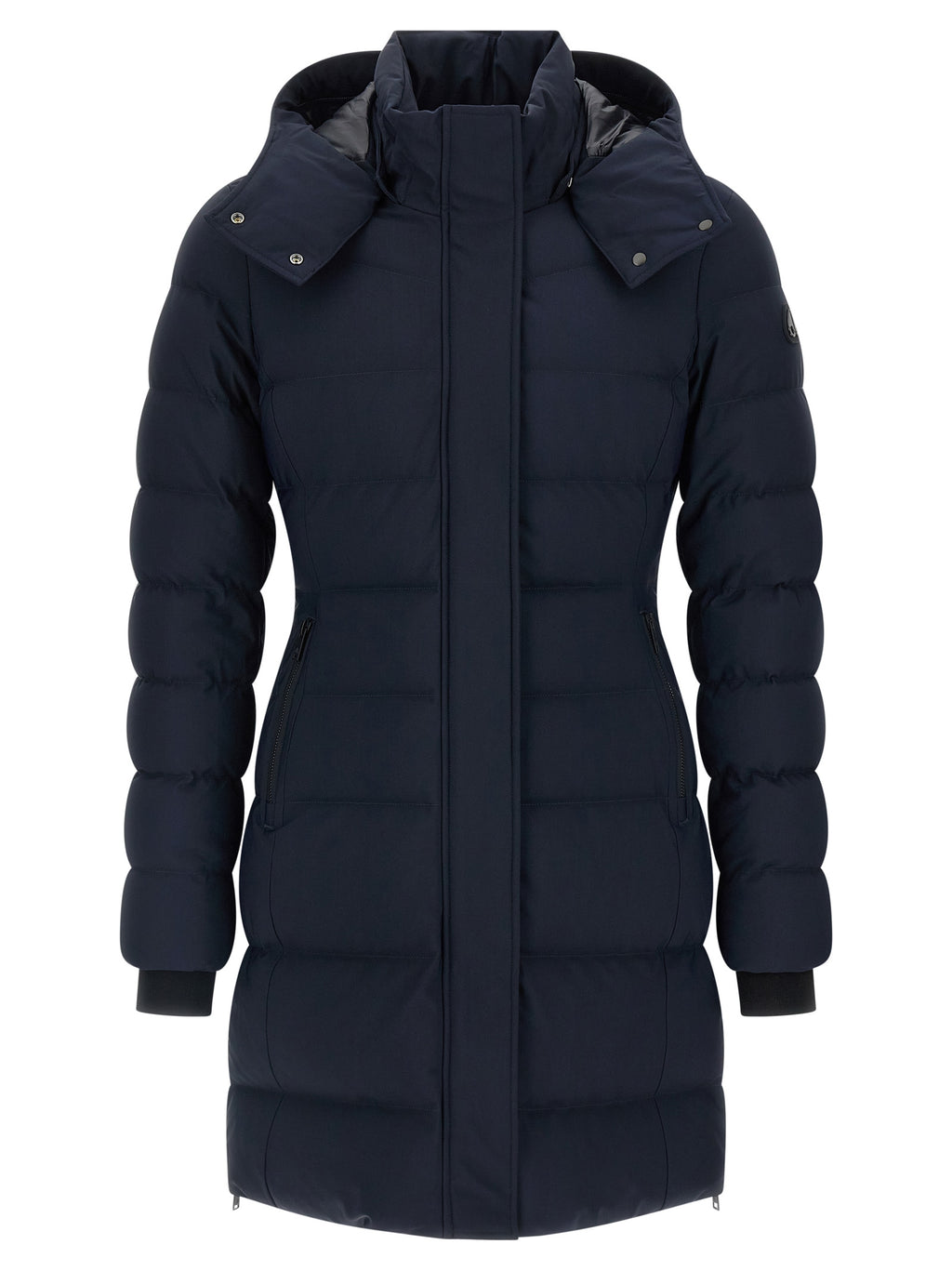 Blue Nylon Parka