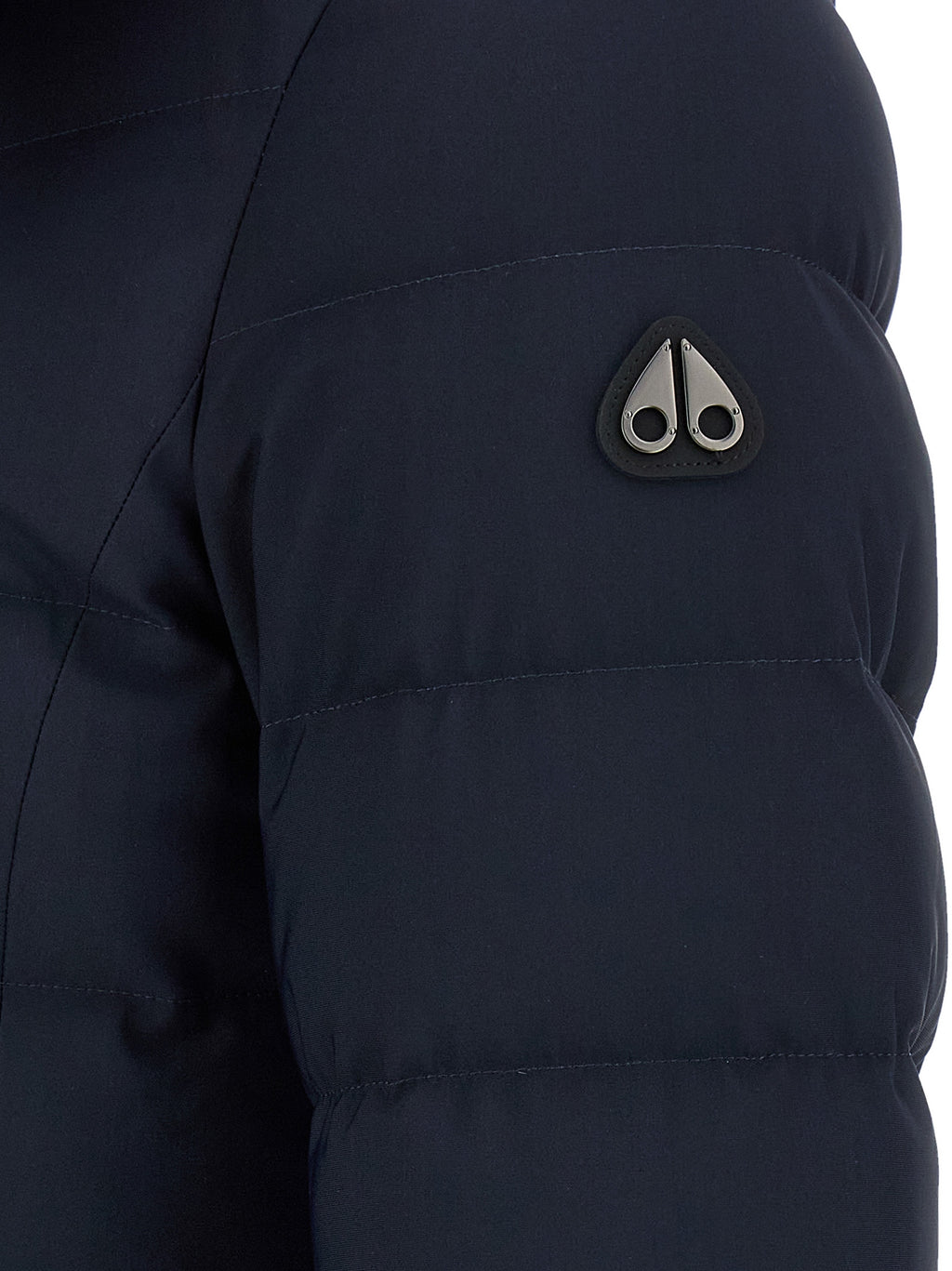 Blue Nylon Parka