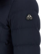 Blue Nylon Parka