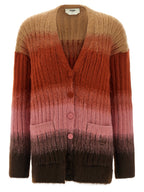Multicolor Wool Cardigan