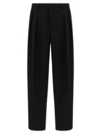 Black Virgin Wool Dress Pants