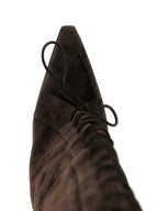 Brown Calfskin Over The Knee