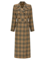 Brown Virgin Wool Coat