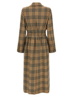 Brown Virgin Wool Coat