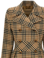 Brown Virgin Wool Coat