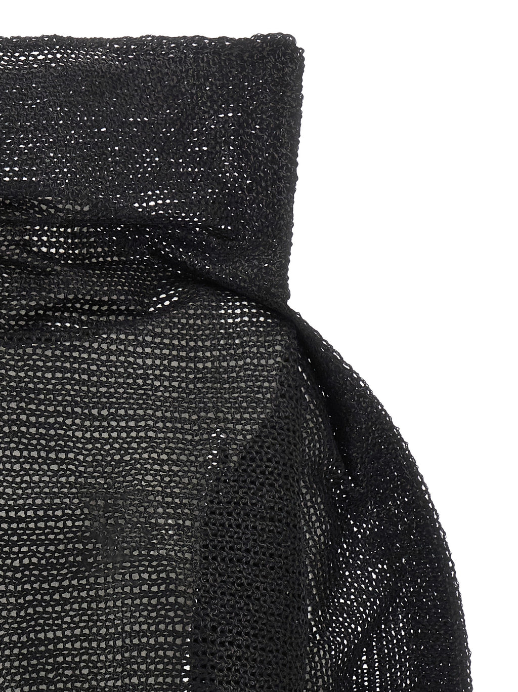 Black Wool Sweatshirt