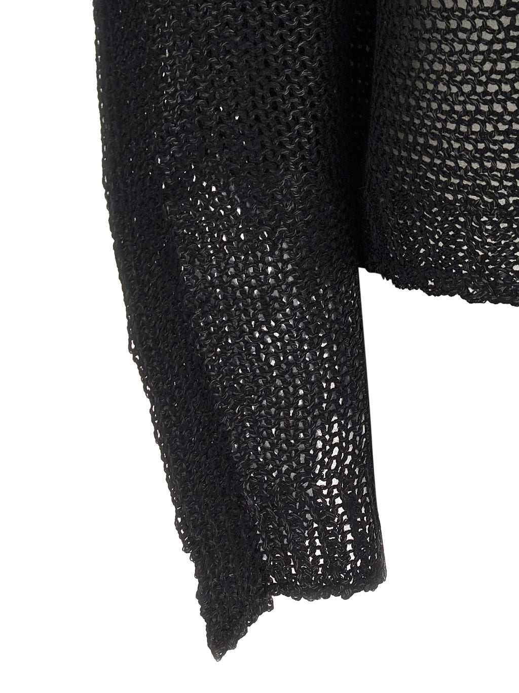 Black Wool Sweatshirt