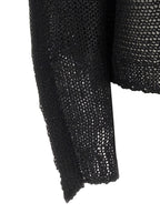 Black Wool Sweatshirt