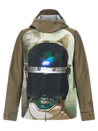 Bicolor Nylon Shell Jacket