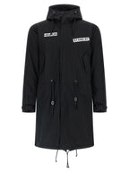 Black Cotton Parka