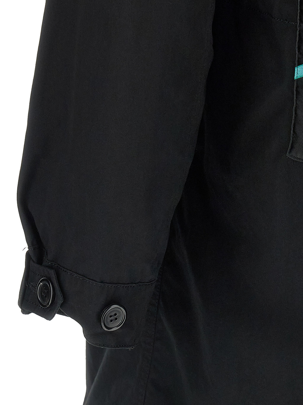 Black Cotton Parka