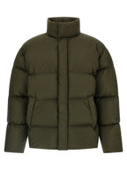 Bicolor Polyester Full-Length Jacket