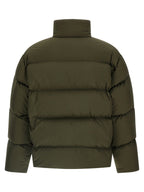 Bicolor Polyester Full-Length Jacket