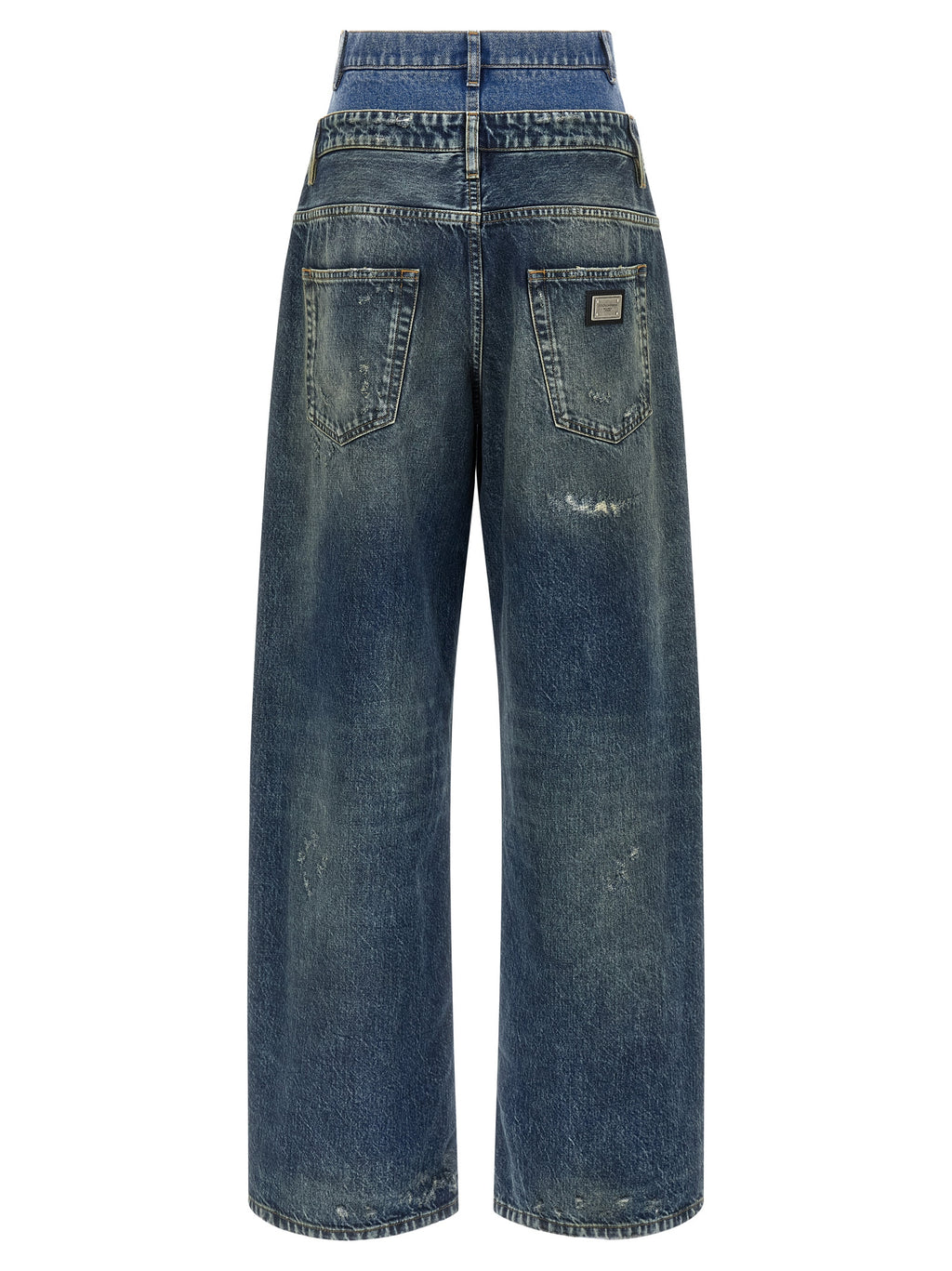 Blue Cotton Jeans Denim