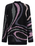 Black Wool Cardigan