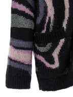 Black Wool Cardigan
