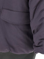 Purple Virgin Wool Parka
