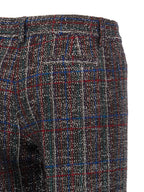 Multicolor Viscose Flared Pants