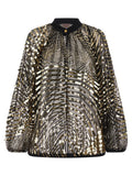 Black Polyamide Blouse