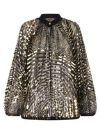 Black Polyamide Blouse