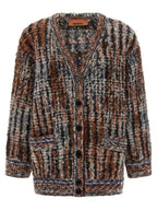 Multicolor Wool Cardigan