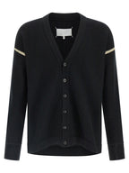 Black Virgin Wool Cardigan