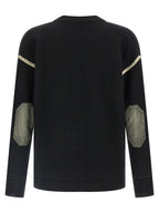 Black Virgin Wool Cardigan