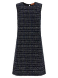 Multicolor Viscose Short Dress
