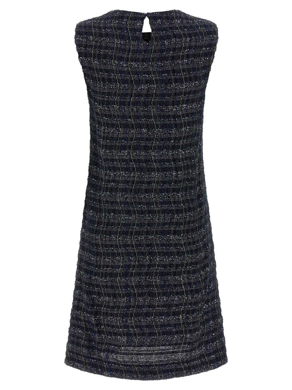 Multicolor Viscose Short Dress
