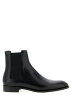 Black Calfskin Chelsea Boots