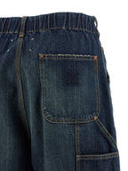 Blue Cotton Relaxed Fit Jeans