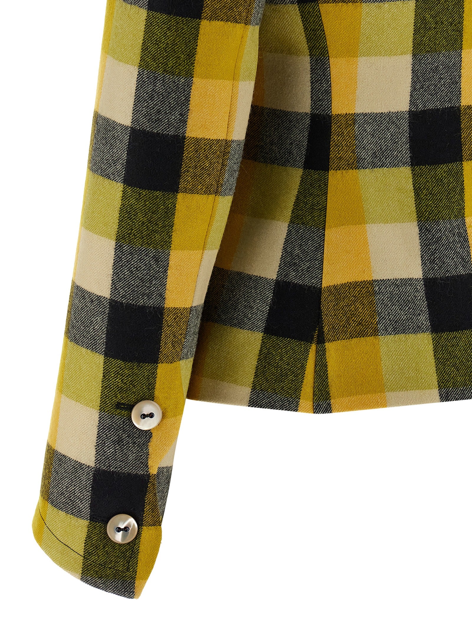 Bicolor Virgin Wool Blazer