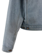 Blue Cotton Denim Jacket