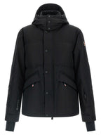 Black Polyester Shell Jacket