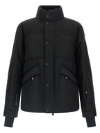 Black Polyester Shell Jacket