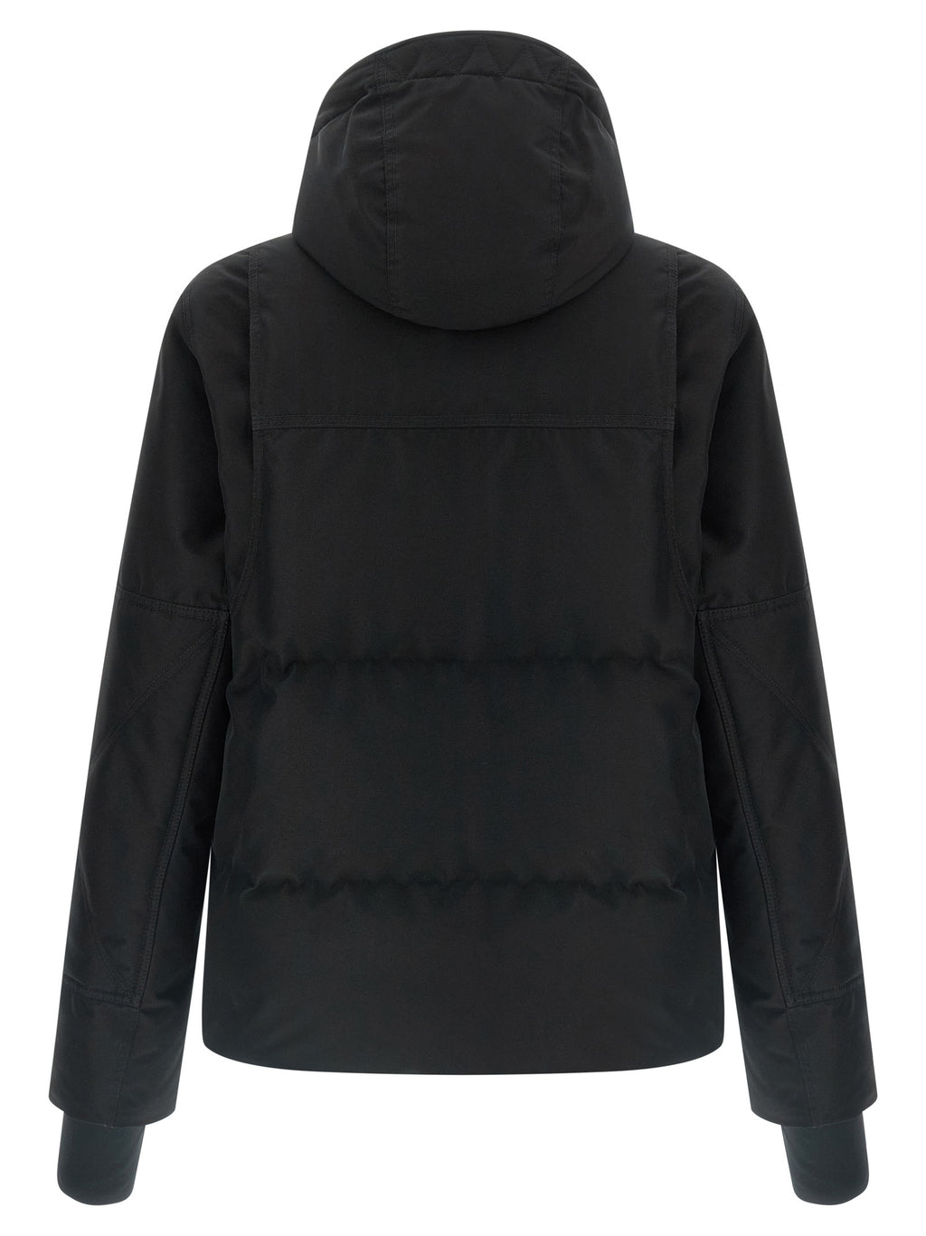 Black Polyester Shell Jacket