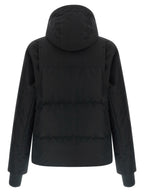 Black Polyester Shell Jacket