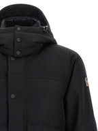 Black Polyester Shell Jacket