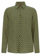 Bicolor Silk Blouse
