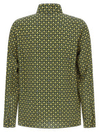 Bicolor Silk Blouse