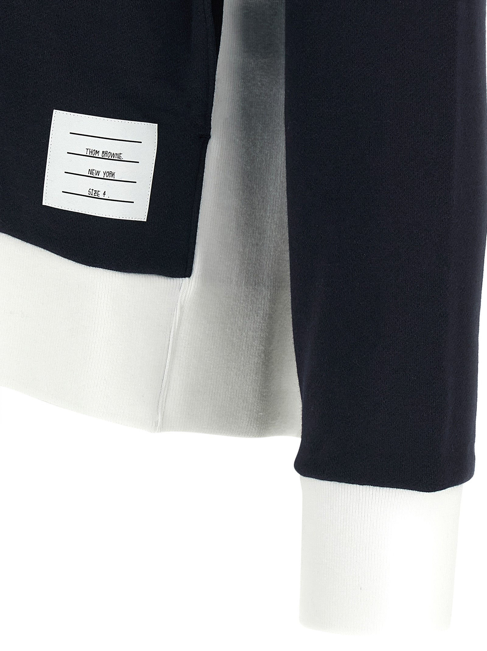 Blue Cotton Sweatshirt
