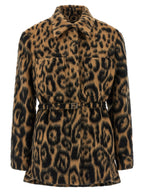 Beige Virgin Wool Coat