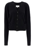 Black Wool Cardigan