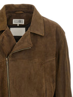 Brown Calfskin Leather Jacket