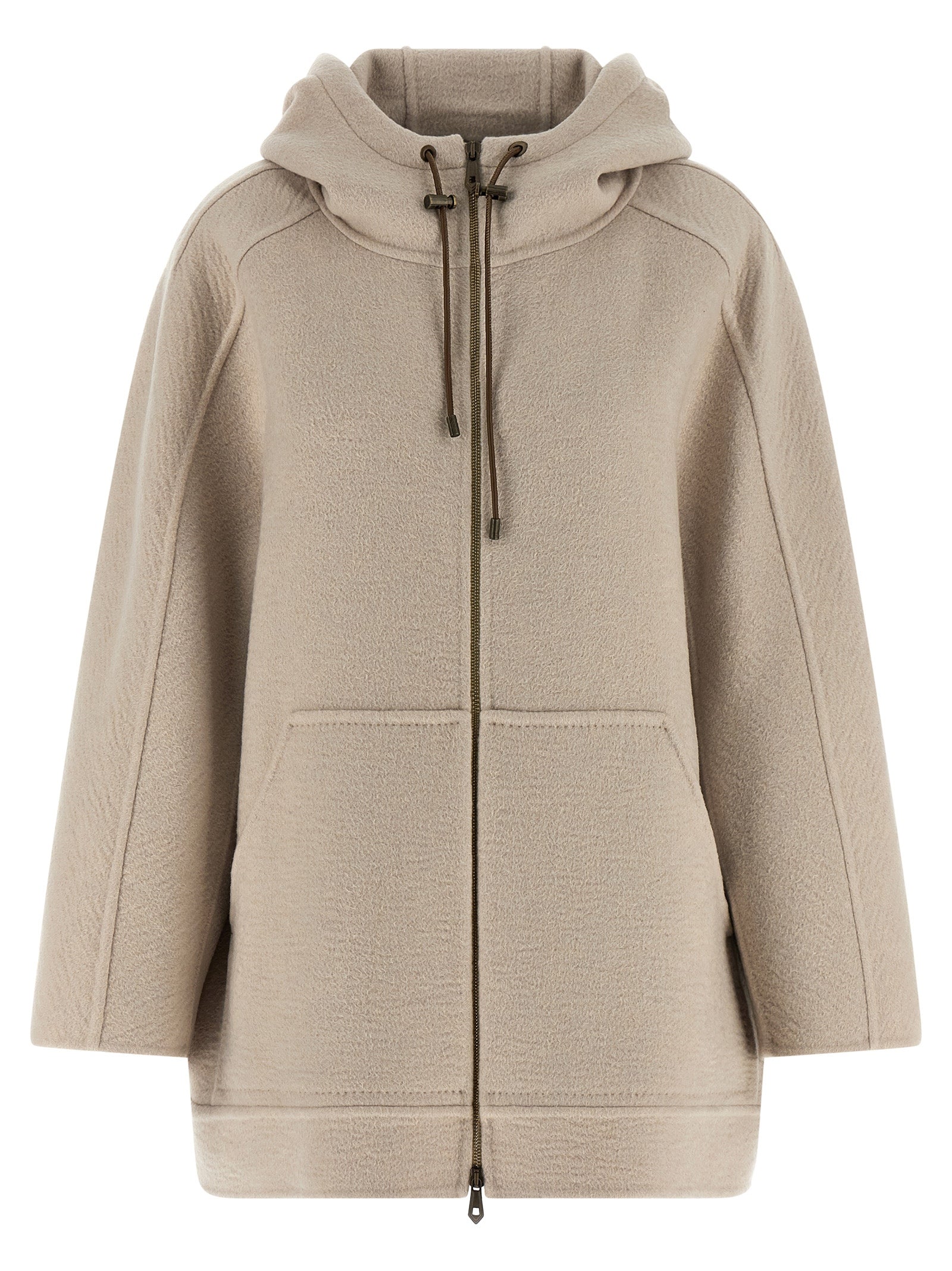 Beige Cashmere Coat