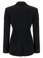 Black Viscose Blazer